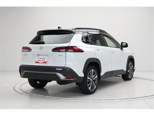 カローラクロス ハイブリッド　Ｚ　ＰＣＳ　フルセグテレビ　ＬＥＤヘッドライト　Ｂカメラ　ナビ・ＴＶ　インテリジェントキー　パワーシート　キーフリー　ドライブレコーダー　アルミホイール　ＥＴＣ　盗難防止　ミュージックプレイヤー接続可（3枚目）