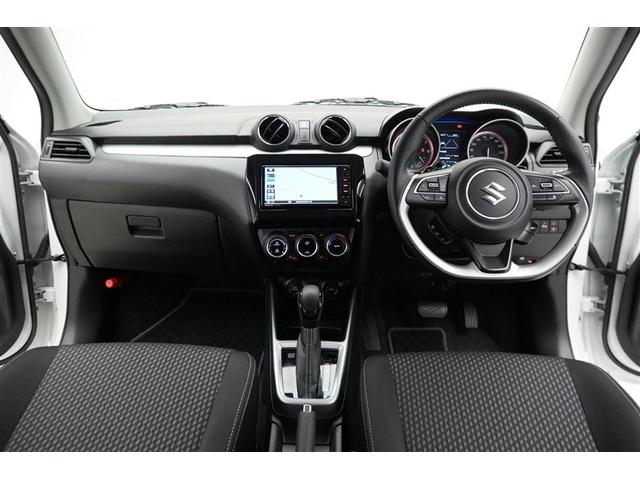 スイフト ハイブリッドRS アイドリングストップ機能 ナビ・TV 地デジTV Rカメラ ドラレコ付 LED エアコン パワーステアリング DVD再生可 1オーナー オートクルーズ ETC 横滑り防止装置 盗難防止システム ABS(4枚目)