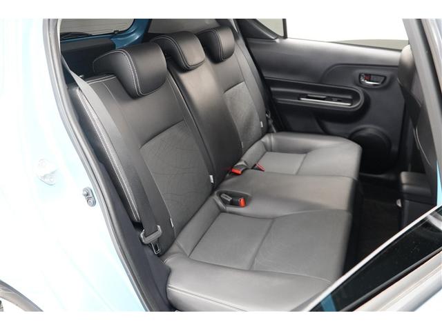 アクア Gブラックソフトレザーセレクション Wエアバッグ スマ-トキ- LED ナビTV イモビ 地デジテレビ クルーズコントロール ドライブレコーダー AUTOエアコン DVD再生機能 ESC ETC AW キーレス PS メモリナビ ABS(6枚目)