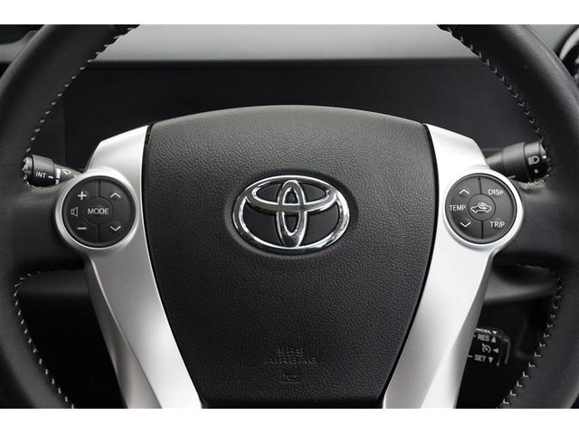 アクア Gブラックソフトレザーセレクション Wエアバッグ スマ-トキ- LED ナビTV イモビ 地デジテレビ クルーズコントロール ドライブレコーダー AUTOエアコン DVD再生機能 ESC ETC AW キーレス PS メモリナビ ABS(15枚目)