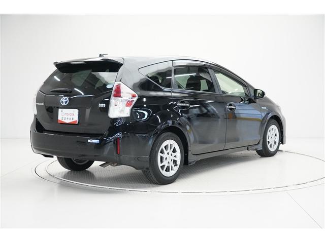 プリウスアルファ Ｓ　チューン　ブラックＩＩ　衝突軽減　地デジ　横滑り防止機能　１オーナー　クルーズコントロール　ＡＢＳ　イモビライザー　バックカメラ　ＤＶＤ再生機能　ＥＴＣ車載器　オートエアコン　エアバッグ　ナビ＆ＴＶ　３列　ドラレコ　キーレス（3枚目）