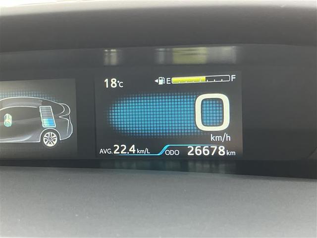 プリウス Sツーリングセレクション メモリーナビ バックカメラ 衝突被害軽減システム ETC LEDヘッドランプ ワンオーナー 記録簿(8枚目)