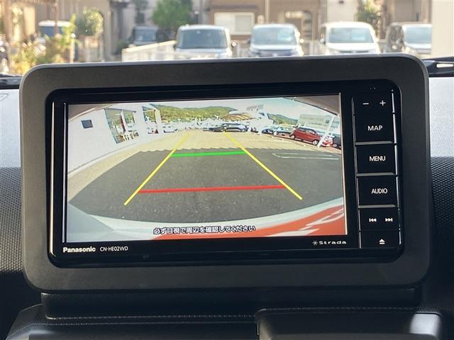 バックガイドモニターで、後方を確認しながら安心して駐車することができます。運転初心者も熟練者も必須の機能ですよ！