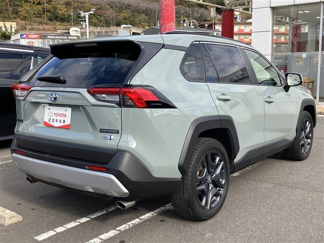 RAV4 ハイブリッドアドベンチャー サンルーフ 4WD フルセグ メモリーナビ バックカメラ 衝突被害軽減システム ETC LEDヘッドランプ ワンオーナー 記録簿(23枚目)