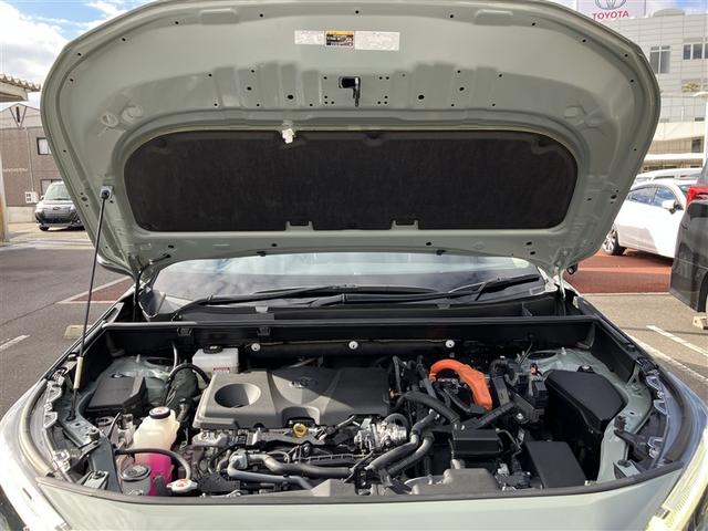 RAV4 ハイブリッドアドベンチャー サンルーフ 4WD フルセグ メモリーナビ バックカメラ 衝突被害軽減システム ETC LEDヘッドランプ ワンオーナー 記録簿(28枚目)