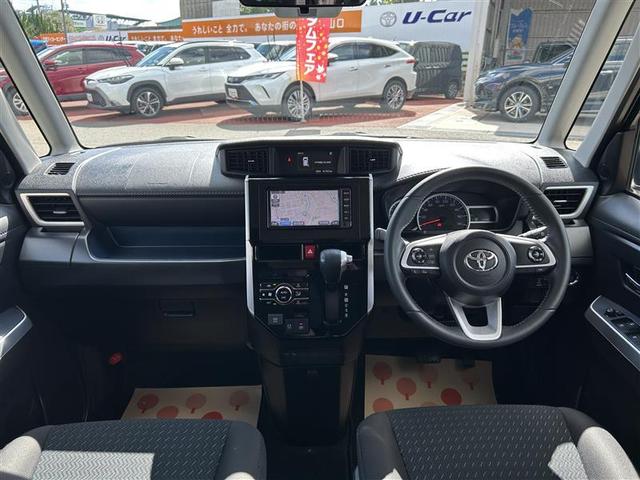 ルーミー カスタムG ワンセグ メモリーナビ バックカメラ 衝突被害軽減システム ETC 両側電動スライド LEDヘッドランプ ワンオーナー 記録簿 アイドリングストップ(4枚目)