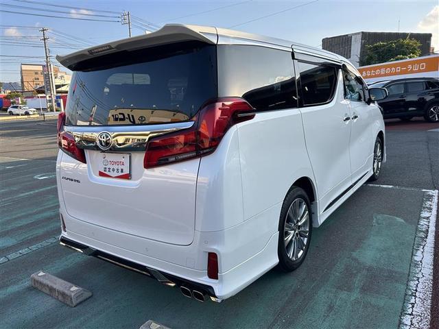 アルファード 2.5S タイプゴールド サンルーフ フルセグ メモリーナビ DVD再生 後席モニター バックカメラ 衝突被害軽減システム ETC 両側電動スライド LEDヘッドランプ 乗車定員7人 3列シート フルエアロ 記録簿(10枚目)