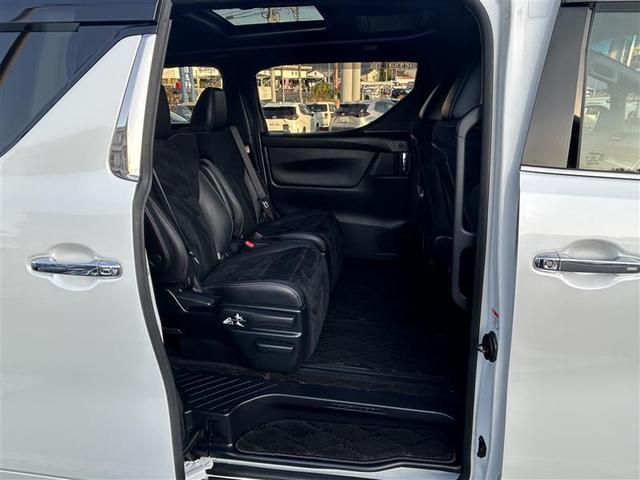 アルファード 2.5S タイプゴールド サンルーフ フルセグ メモリーナビ DVD再生 後席モニター バックカメラ 衝突被害軽減システム ETC 両側電動スライド LEDヘッドランプ 乗車定員7人 3列シート フルエアロ 記録簿(19枚目)