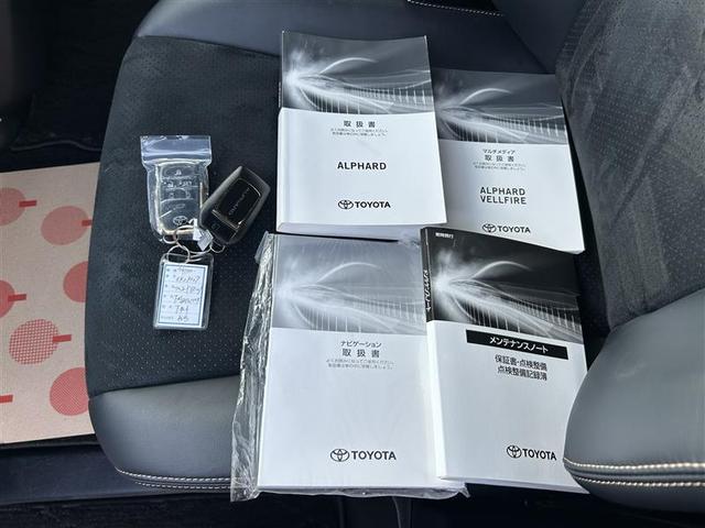 アルファード 2.5S タイプゴールド サンルーフ フルセグ メモリーナビ DVD再生 後席モニター バックカメラ 衝突被害軽減システム ETC 両側電動スライド LEDヘッドランプ 乗車定員7人 3列シート フルエアロ 記録簿(40枚目)