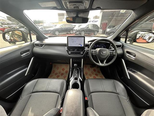 カローラクロス ハイブリッド Z フルセグ メモリーナビ バックカメラ 衝突被害軽減システム ETC LEDヘッドランプ ワンオーナー フルエアロ 記録簿(4枚目)