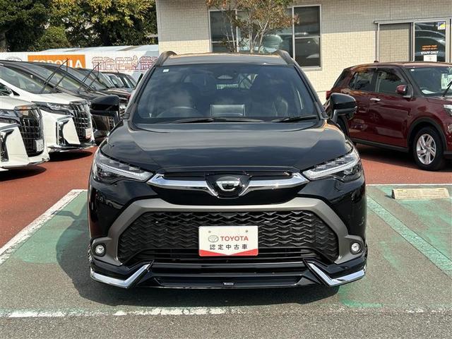 カローラクロス ハイブリッド Z フルセグ メモリーナビ バックカメラ 衝突被害軽減システム ETC LEDヘッドランプ ワンオーナー フルエアロ 記録簿(5枚目)