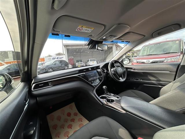 カムリ G フルセグ メモリーナビ DVD再生 バックカメラ 衝突被害軽減システム ETC LEDヘッドランプ ワンオーナー 記録簿(12枚目)