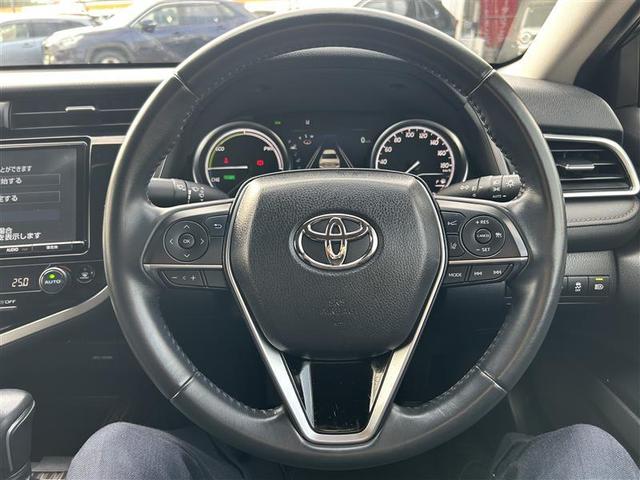 カムリ G フルセグ メモリーナビ DVD再生 バックカメラ 衝突被害軽減システム ETC LEDヘッドランプ ワンオーナー 記録簿(16枚目)