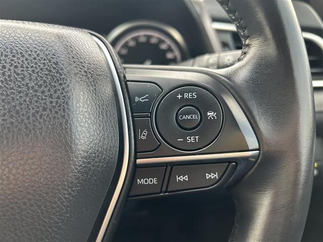 カムリ G フルセグ メモリーナビ DVD再生 バックカメラ 衝突被害軽減システム ETC LEDヘッドランプ ワンオーナー 記録簿(18枚目)