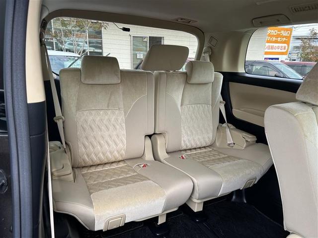 アルファード ２．５Ｘ　フルセグ　ＤＶＤ再生　バックカメラ　衝突被害軽減システム　ＥＴＣ　両側電動スライド　ＬＥＤヘッドランプ　乗車定員８人　３列シート　ワンオーナー　記録簿（15枚目）