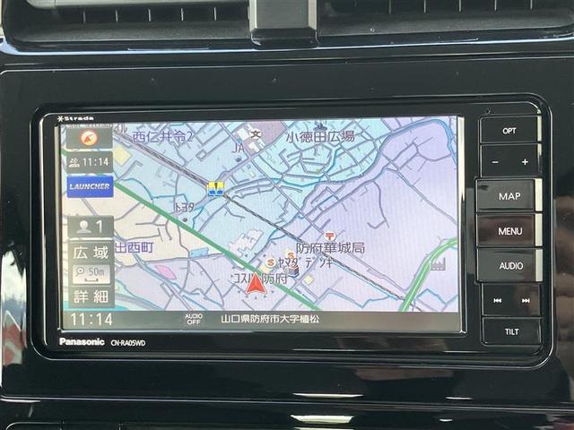 プリウス S フルセグ メモリーナビ DVD再生 バックカメラ 衝突被害軽減システム ETC LEDヘッドランプ ワンオーナー 記録簿(4枚目)