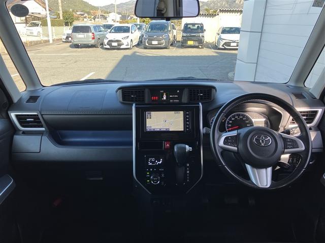 ルーミー カスタムＧ　フルセグ　メモリーナビ　ＤＶＤ再生　バックカメラ　衝突被害軽減システム　ＥＴＣ　両側電動スライド　ＬＥＤヘッドランプ　ウオークスルー　ワンオーナー　記録簿　アイドリングストップ（4枚目）