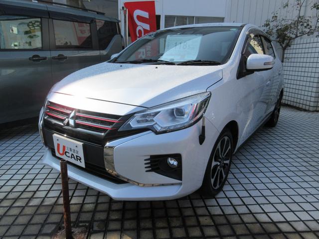 ミラージュ G オートマ フル装備 純正オーディオ 三菱E-アシスト クルーズコントロール アイドリングストップ 純正アルミホイール フォグランプ リモコンキー 禁煙車(2枚目)