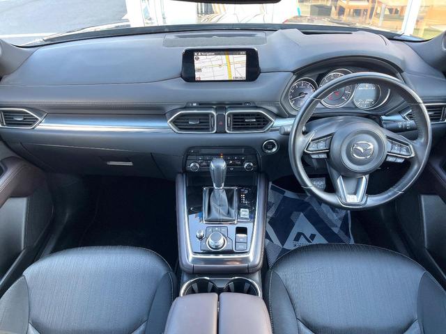 CX-8 25S プロアクティブ SDナビ 後席モニター バックカメラ レーダークルーズ パワーシート コーナーセンサー スマートキー LEDヘッド ETC 純正19インチアルミ Bluetooth CD DVD再生 フルセグ(2枚目)