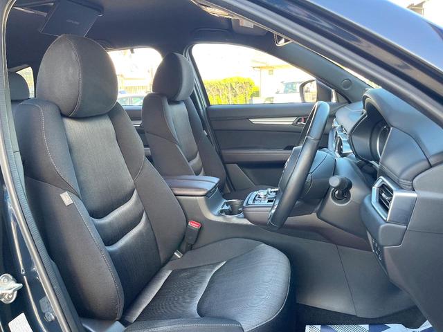 CX-8 25S プロアクティブ SDナビ 後席モニター バックカメラ レーダークルーズ パワーシート コーナーセンサー スマートキー LEDヘッド ETC 純正19インチアルミ Bluetooth CD DVD再生 フルセグ(10枚目)