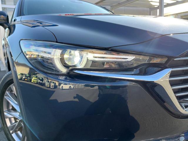 CX-8 25S プロアクティブ SDナビ 後席モニター バックカメラ レーダークルーズ パワーシート コーナーセンサー スマートキー LEDヘッド ETC 純正19インチアルミ Bluetooth CD DVD再生 フルセグ(15枚目)