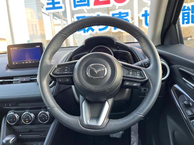 MAZDA2 15S Lパッケージ 全周囲カメラ レーダークルーズ パワーシート ドラレコ スマートキー LEDヘッド ビルトインETC オートハイビーム オートライト オートエアコン 純正15インチアルミ Bluetooth(13枚目)