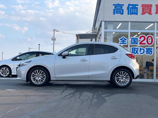 MAZDA2 15S Lパッケージ 全周囲カメラ レーダークルーズ パワーシート ドラレコ スマートキー LEDヘッド ビルトインETC オートハイビーム オートライト オートエアコン 純正15インチアルミ Bluetooth(28枚目)