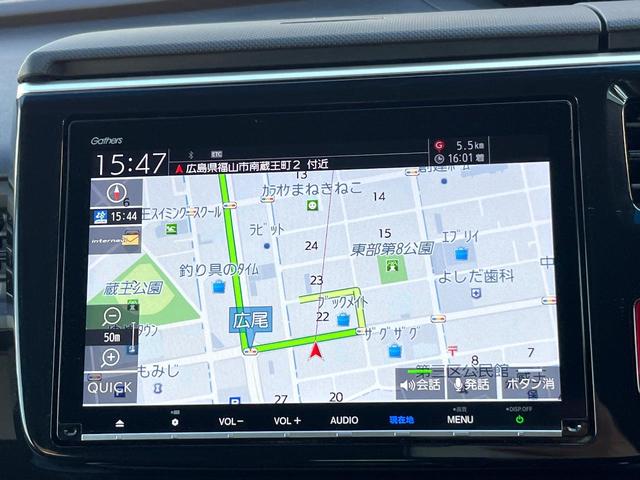 ステップワゴンスパーダ スパーダハイブリッド G・EX ホンダセンシング 両側電動ドア 純正SDナビ 全周囲カメラ 衝突被害軽減システム レーダークルーズ ハーフレザーシート スマートキー LEDヘッド ビルトインETC オートライト デュアルエアコン(3枚目)