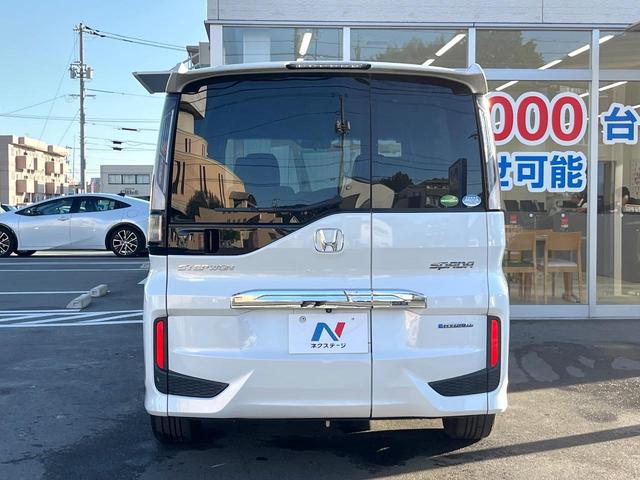 ステップワゴンスパーダ スパーダハイブリッド G・EX ホンダセンシング 両側電動ドア 純正SDナビ 全周囲カメラ 衝突被害軽減システム レーダークルーズ ハーフレザーシート スマートキー LEDヘッド ビルトインETC オートライト デュアルエアコン(17枚目)
