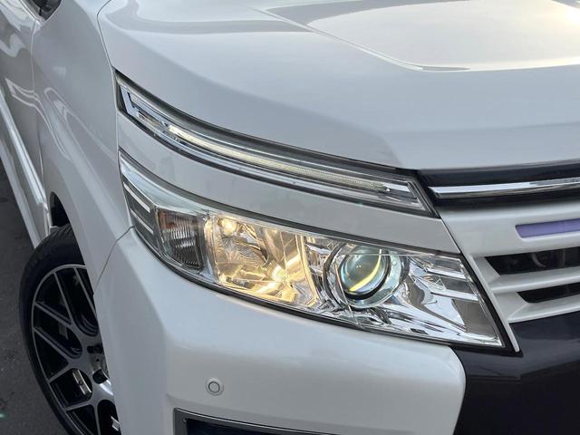 ヴォクシー ZS 煌 エアロ 両側電動ドア SDナビ 後席モニター バックカメラ スマートキー LEDヘッド ビルトインETC オートライト デュアルエアコン リアエアコン Bluetooth CD DVD再生 フルセグ(11枚目)