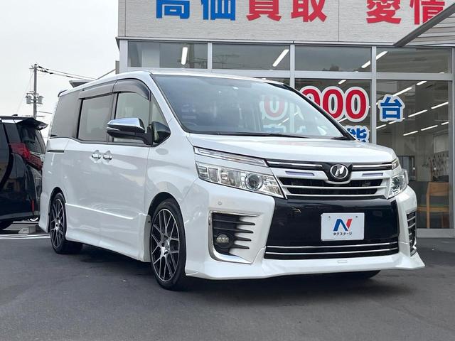 ヴォクシー ZS 煌 エアロ 両側電動ドア SDナビ 後席モニター バックカメラ スマートキー LEDヘッド ビルトインETC オートライト デュアルエアコン リアエアコン Bluetooth CD DVD再生 フルセグ(24枚目)