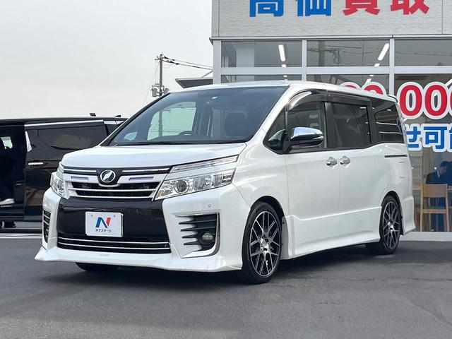 ヴォクシー ZS 煌 エアロ 両側電動ドア SDナビ 後席モニター バックカメラ スマートキー LEDヘッド ビルトインETC オートライト デュアルエアコン リアエアコン Bluetooth CD DVD再生 フルセグ(25枚目)