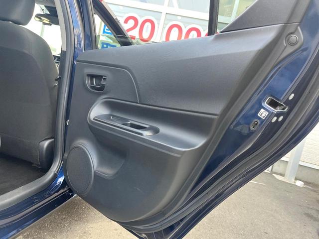 アクア Sスタイルブラック 純正SDナビ バックカメラ ハーフレザーシート ドラレコ スマートキー LEDヘッド ETC オートハイビーム オートライト オートエアコン Bluetooth CD DVD再生 フルセグ(39枚目)