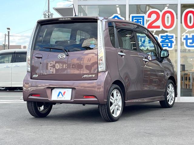 ムーヴ カスタム　ＲＳ　ナビ　バックカメラ　スマートキー　ＬＥＤヘッド　純正１５インチアルミ　オートライト　オートエアコン　ＣＤ　ＤＶＤ再生（17枚目）