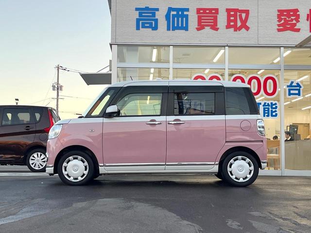 ムーヴキャンバス Ｇメイクアップリミテッド　ＳＡＩＩＩ　ＳＤナビ　全周囲カメラ　衝突被害軽減システム　ドラレコ　スマートキー　ＬＥＤヘッド　ビルトインＥＴＣ　純正１４インチアルミ　オートハイビーム　オートライト　Ｂｌｕｅｔｏｏｔｈ　ＣＤ　フルセグ（23枚目）