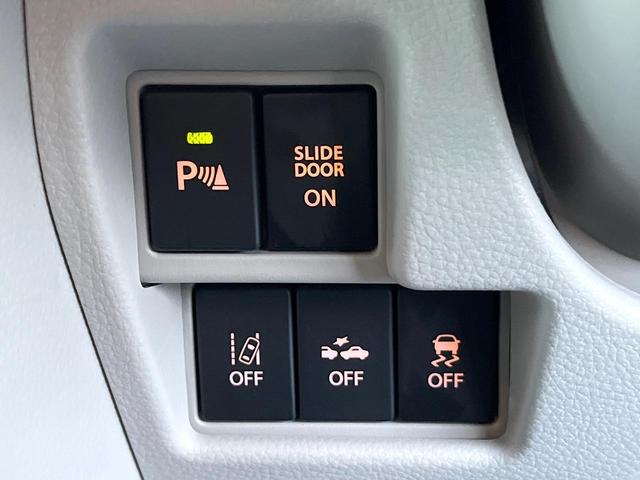 スペーシア ハイブリッドＸ　両側電動ドア　ＳＤナビ　バックカメラ　衝突被害軽減システム　禁煙車　シートヒーター　コーナーセンサー　スマートキー　オートエアコン　Ｂｌｕｅｔｏｏｔｈ　ＣＤ　ＤＶＤ再生　フルセグ（5枚目）