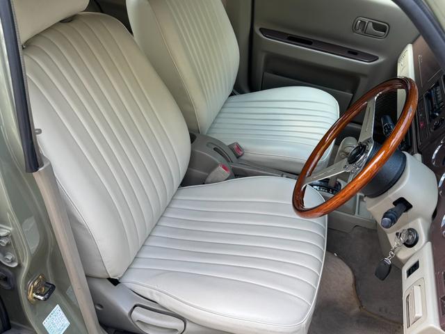 ラシーン ft タイプS 禁煙女性オーナー ナルディハンドル ドラレコ 白レザーシート 取説保管有(21枚目)