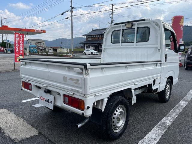 アクティトラック SDX 4WD ガードパイプ付鳥居 作業灯 運転席エアバック エアコン パワステ 三方開(24枚目)