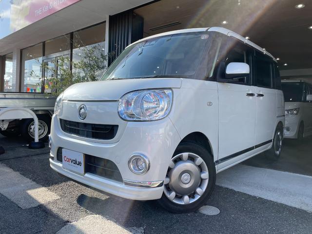 ムーヴキャンバス Ｘメイクアップ　ＳＡＩＩＩ　スマートアシスト　ＴＶナビ　Ｂｌｕｅｔｏｏｔｈ接続　Ｂカメラ　ドラレコ　両側スライドドア　オートライト　オートマチックハイビーム　アイドリングストップ　プッシュスタート　衝突被害軽減装置　電格ミラー（4枚目）