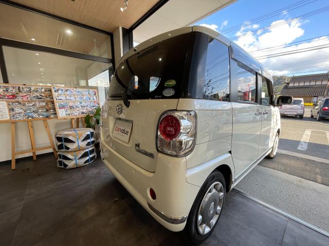 ムーヴキャンバス Ｘメイクアップ　ＳＡＩＩＩ　スマートアシスト　ＴＶナビ　Ｂｌｕｅｔｏｏｔｈ接続　Ｂカメラ　ドラレコ　両側スライドドア　オートライト　オートマチックハイビーム　アイドリングストップ　プッシュスタート　衝突被害軽減装置　電格ミラー（34枚目）