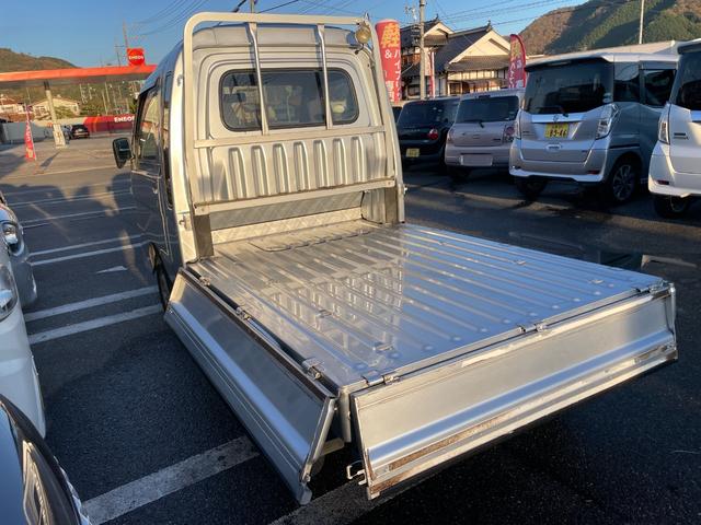 ハイゼットトラック ジャンボ 4WD 3方開 5速MT パワステ パワーウィンドウ エアコン FM/AMラジオ キーレス(43枚目)