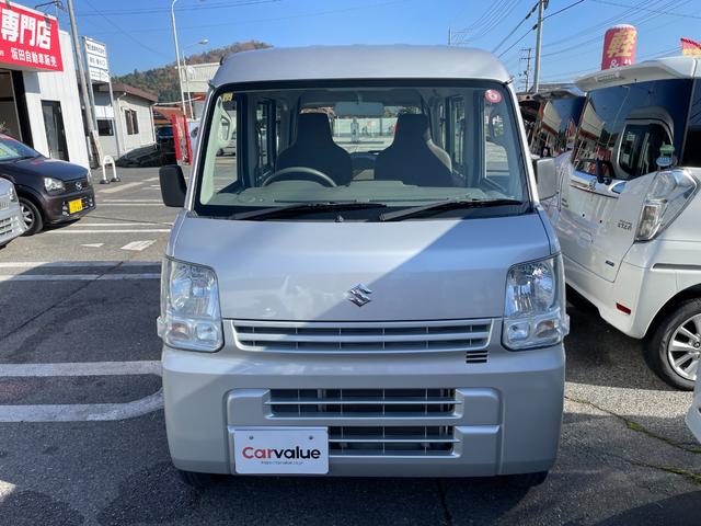 エブリイ PA 4WD 5速MT ハイルーフ エアコン FM/AM パワステ 後席スライドドア 運転席助手席エアバック 禁煙車(3枚目)