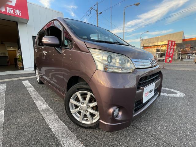 ムーヴ カスタム Xリミテッド 4WD ドラレコ ETC Bカメラ TVナビ CD プッシュスタート エコアイドル アイドリングストップ 電格ミラー フロントフォグ(4枚目)