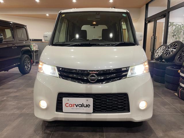 ルークス ハイウェイスターターボ　純正ナビ　ＴＶナビ　Ｂｌｕｅｔｏｏｔｈ接続　ＥＴＣ　Ｂカメラ　ドラレコ　両側電動スライドドア　プッシュスタート　純正１４インチアルミ　ＨＩＤ　フロントフォグ　ベンチシート（3枚目）