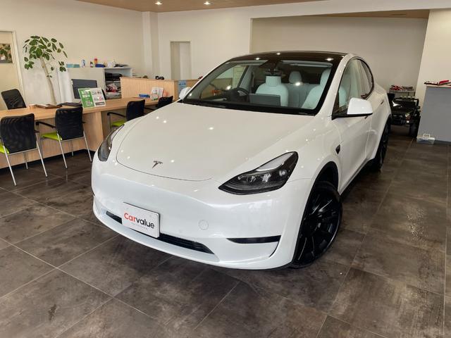 モデルY RWD エンハンストオートパイロット ホワイトレザーシート ガラスルーフ ETC2.0 パワーバックドア 20インチアルミ 全方位カメラ 禁煙車 メーカー保証継承(3枚目)