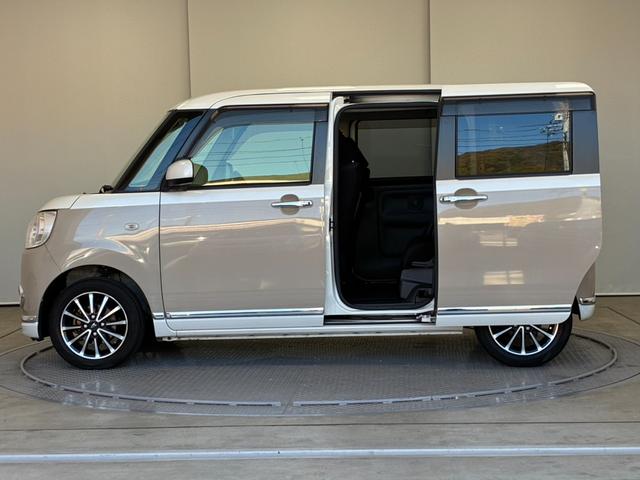 ムーヴキャンバス Ｇブラックインテリアリミテッド　ＳＡＩＩＩ　禁煙車　ＥＴＣ　全周囲カメラ　両側電動スライドドア　ナビ　ＴＶ　クリアランスソナー　衝突被害軽減システム　オートマチックハイビーム　オートライト　ＬＥＤヘッドランプ　スマートキー　アイドリングストップ（28枚目）