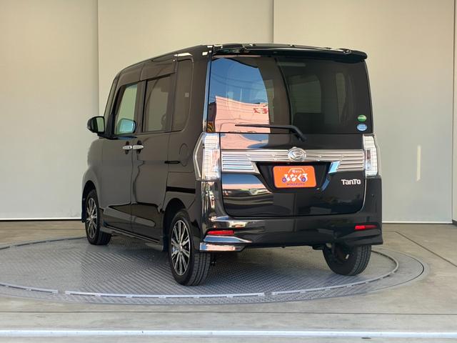 タント カスタムＸ　トップエディションリミテッドＳＡＩＩＩ　禁煙車　ＥＴＣ　全周囲カメラ　両側電動スライドドア　ナビ　ＴＶ　衝突被害軽減システム　オートマチックハイビーム　オートライト　ＬＥＤヘッドランプ　スマートキー　アイドリングストップ　電動格納ミラー（17枚目）