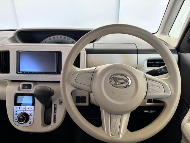 ムーヴキャンバス Ｘ　ＳＡＩＩＩ　禁煙車　ドライブレコーダー　ＥＴＣ　両側電動スライドドア　ナビ　ＴＶ　衝突被害軽減システム　オートマチックハイビーム　オートライト　スマートキー　アイドリングストップ　電動格納ミラー　ベンチシート（4枚目）