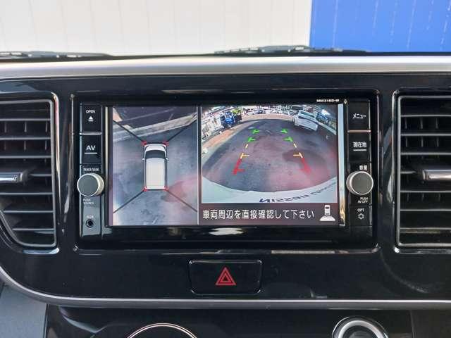 デイズルークス 660 ハイウェイスター Gターボ 純正ナビ アラウンドビューモニター(7枚目)