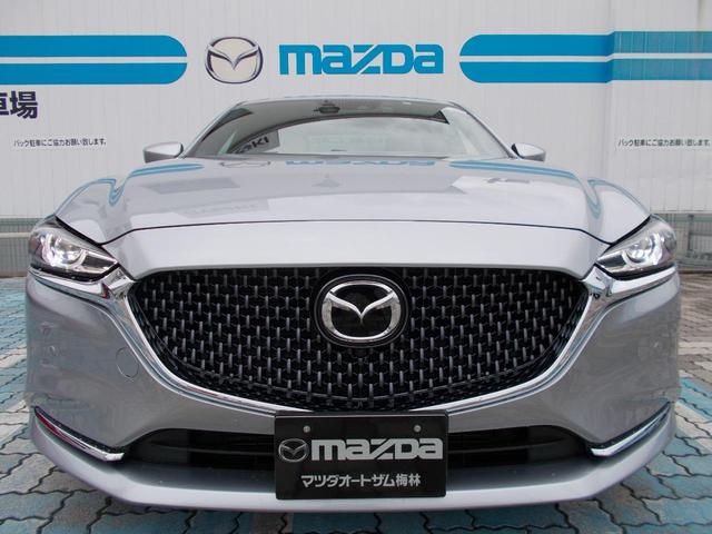 ＭＡＺＤＡ６セダン ＸＤ　Ｌパッケージ　衝突被害軽減システム　クリアランスソナー　３６０°ビュー　白革シート　ＥＴＣ　ＭＲＣＣ　純正ナビＴＶ　Ｂｌｕｅｔｏｏｔｈ　シートヒーター・エアコン　スマートキー　プッシュスタート（3枚目）